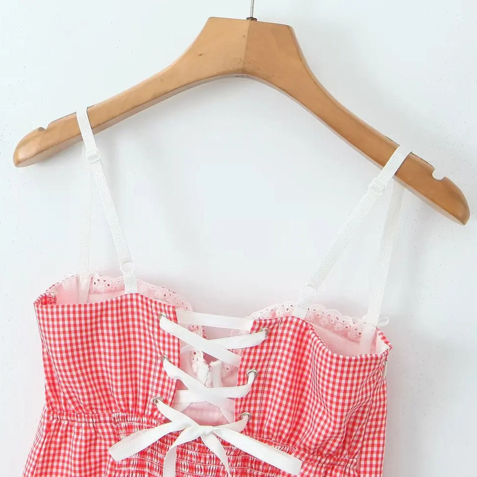 Gingham Dress