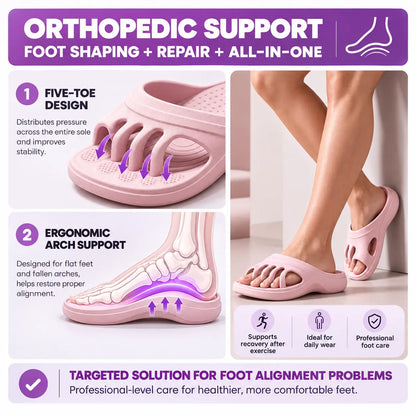 Toe Separating Corrective Slippers