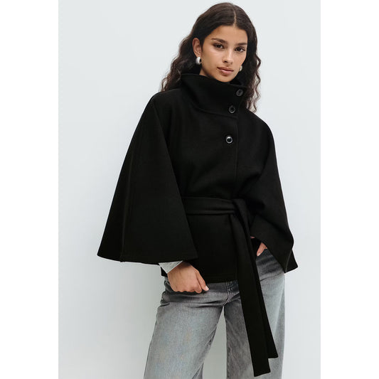 eterna-cape-jacket-high-neck-batwing-sleeve-black-main-three
