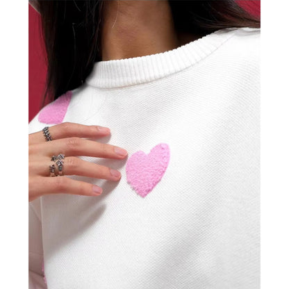 Cozy Heart Valentine Sweater