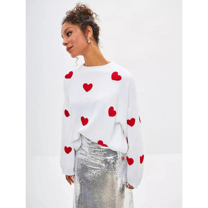 Cozy Heart Valentine Sweater